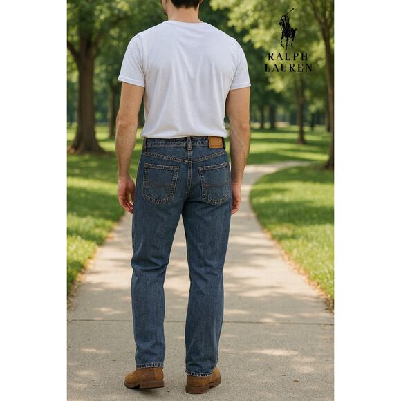 Ralph Lauren Polo Denim Jeans 38/34 - Picture 2 of 5